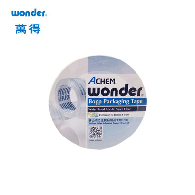 Cintas de sellado de bolsas de BOPP personalizadas, Super Clear Bopp Tape 48mm x 50m