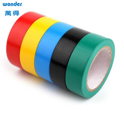 Cinta aislante de PVC resistente al frío, cinta aislante negra de 50 mm contra llamas.