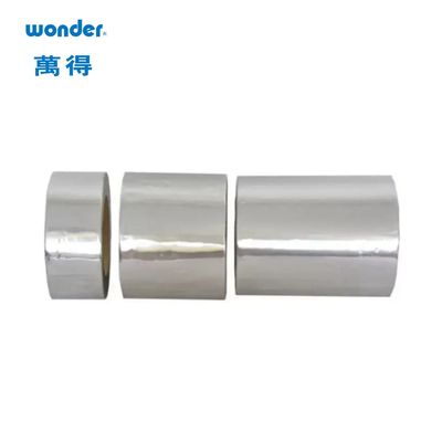 Banda adhesiva de aluminio adhesivo de plata acrílica de 30 m de longitud