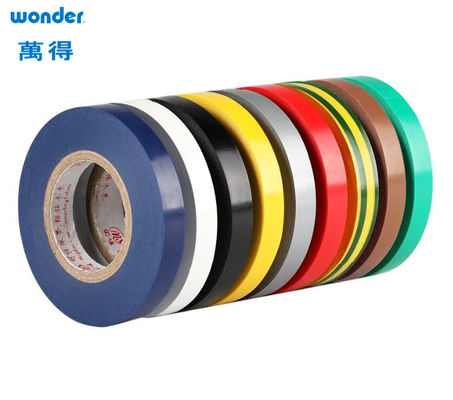 Cintas adhesivas de superficie rojo brillante de PVC resistentes a la tensión a prueba de frío