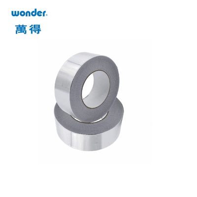 Cintas impermeables de sellador de papel de aluminio, cinta de aluminio autoadhesiva de plata