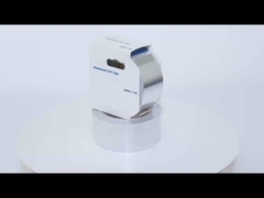 Cinta de aluminio térmico de plata 0,1 mm de espesor Adhesión fuerte